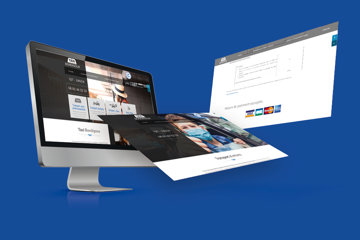 Taxi Bondigoux présent en ligne